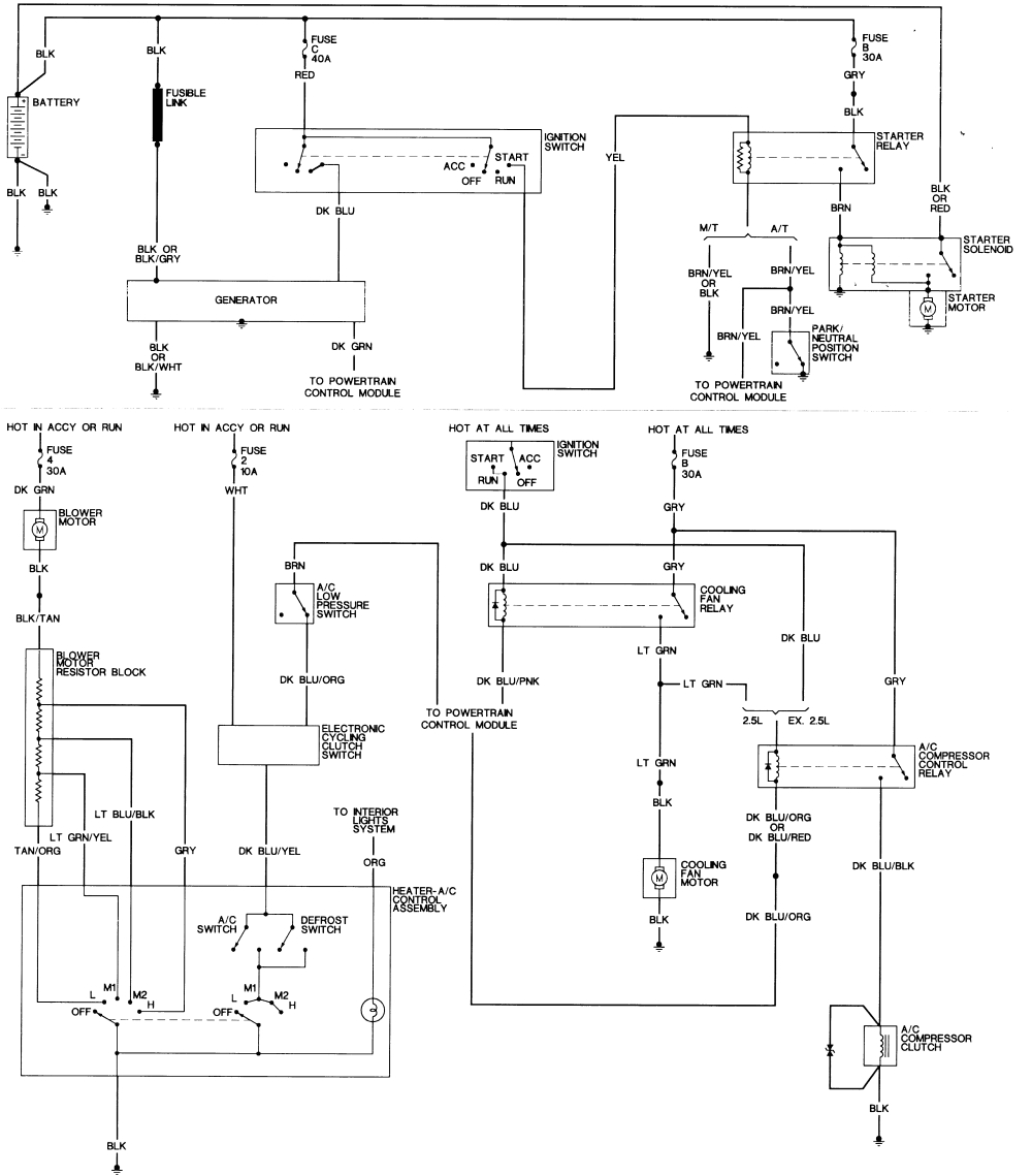 91 Dodge Dakota Wiring Diagram 91 Dodge Wiring Diagram Wiring Diagram Paper