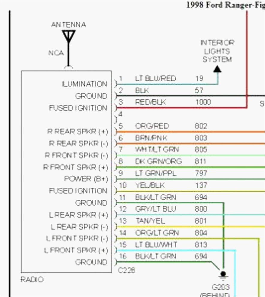 99 ford Explorer Radio Wiring Diagram ford Wire Harness Diagram Schema Diagram Database 99 ford Explorer Radio Wiring Diagram ford Wire Harness Diagram Schema Diagram Database