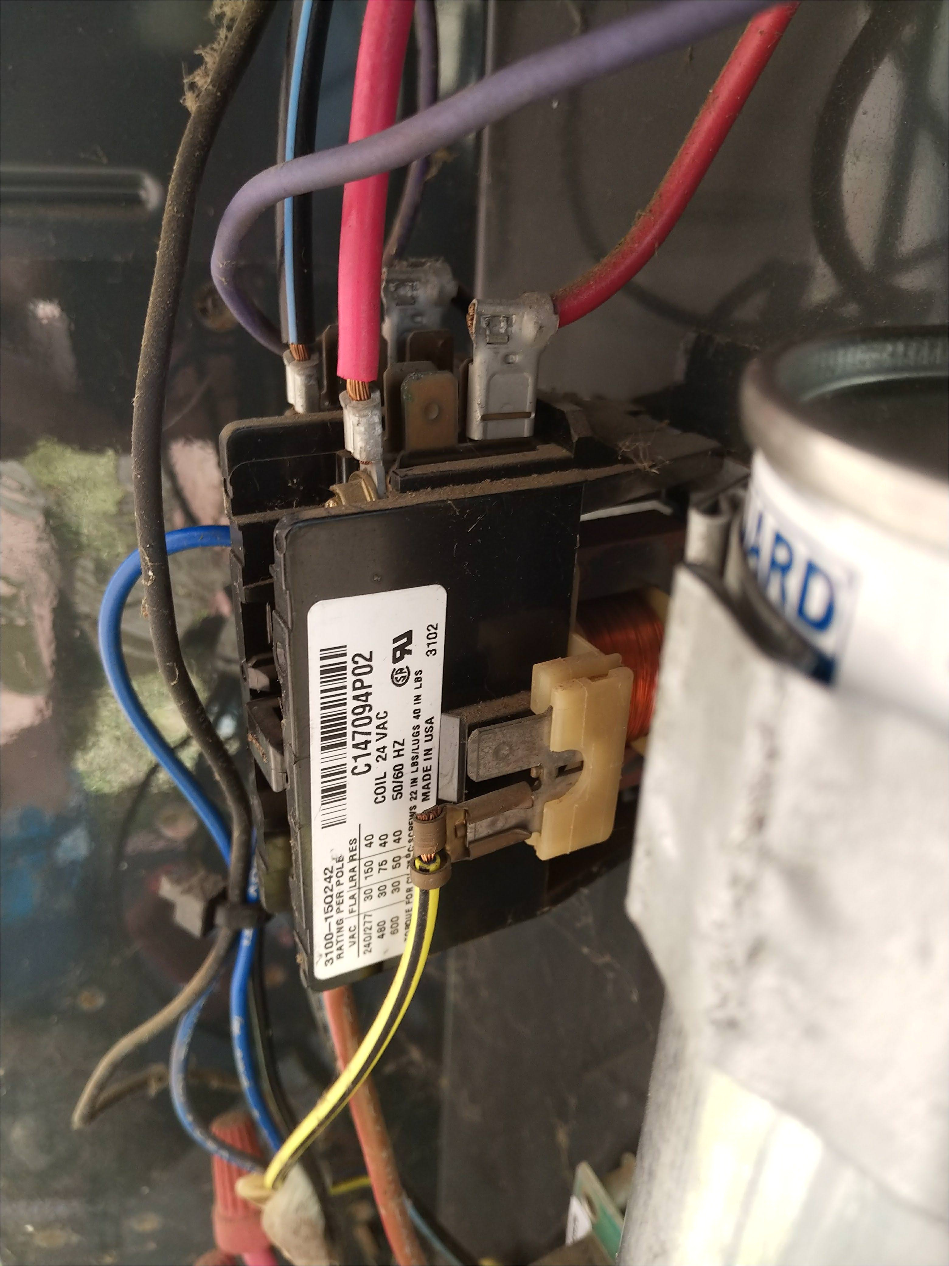 Ac Contactor Wiring Diagram Ac Contactor Wiring Wiring Diagram Show