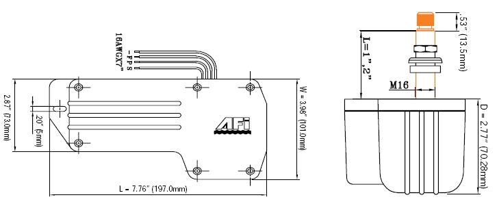 Afi Marine Wiper Motor Wiring Diagram Buy Afi Waterproof Wiper Motor Adjustable In Canada Binnacle Com