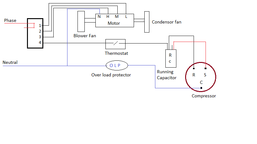 Air Conditioner Wiring Diagram Capacitor Window Ac Wiring Wiring Diagram Mega Air Conditioner Wiring Diagram Capacitor Window Ac Wiring Wiring Diagram Mega