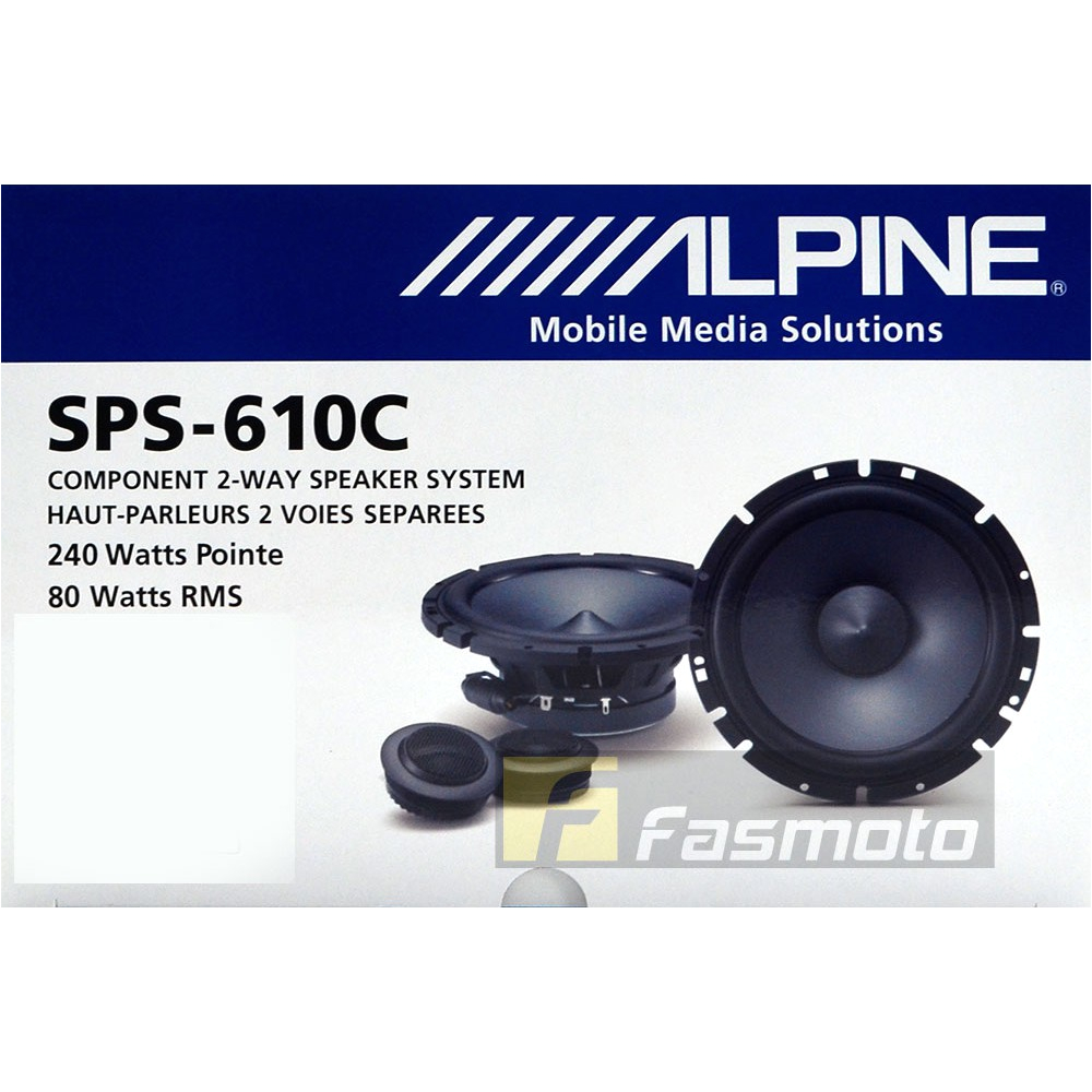 Alpine Sps 610c Wiring Diagram Alpine Spj 161c2 Type J 6 Inch 2 Way Car Speakers 50w Rms Shopee