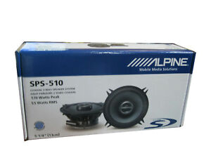 Alpine Sps 610c Wiring Diagram Alpine Sps 510 2 Way 5 25in Car Speaker for Sale Online Ebay