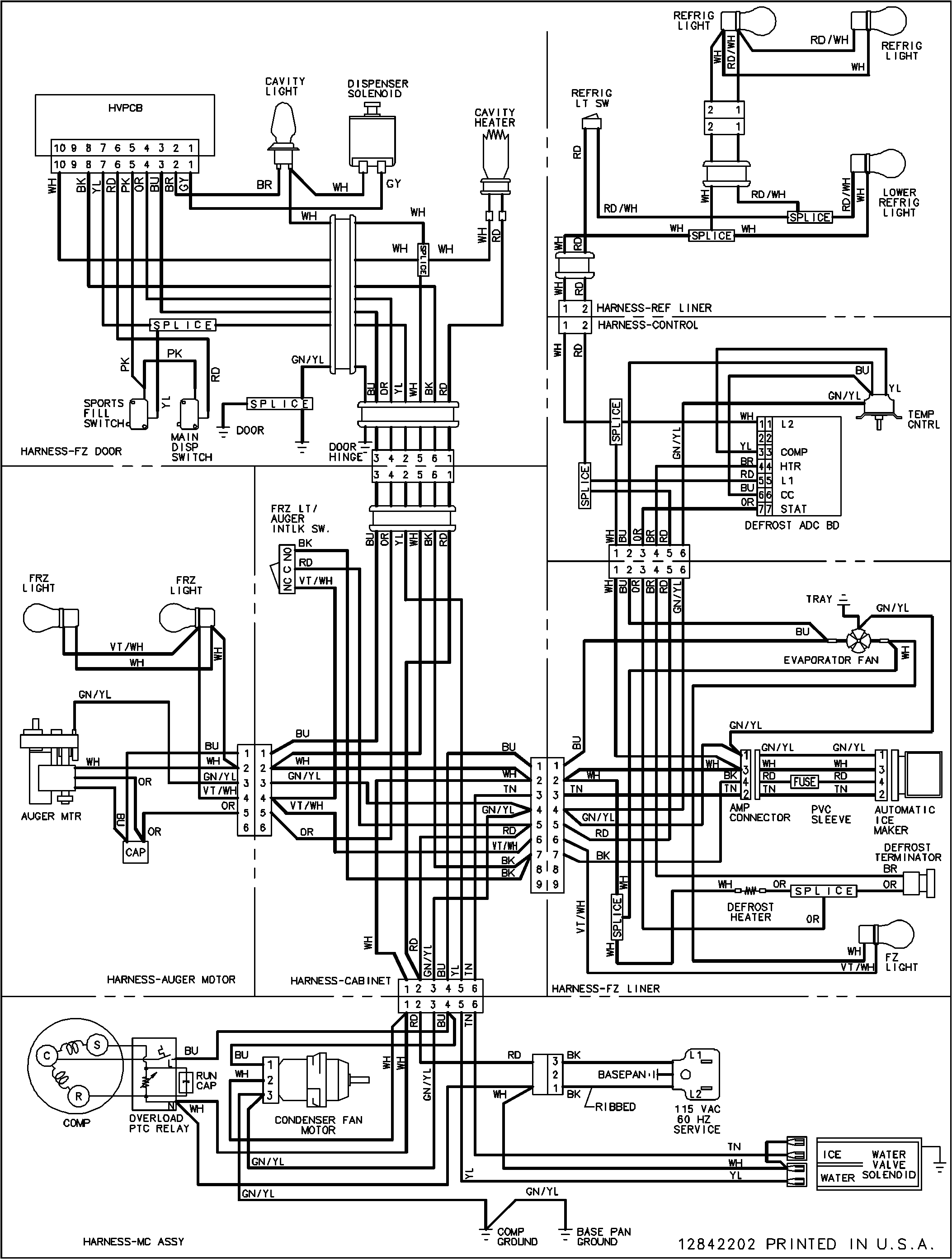 Amana Refrigerator Wiring Diagram Refrigerators Parts Amana Refrigerator Parts Amana Refrigerator Wiring Diagram Refrigerators Parts Amana Refrigerator Parts