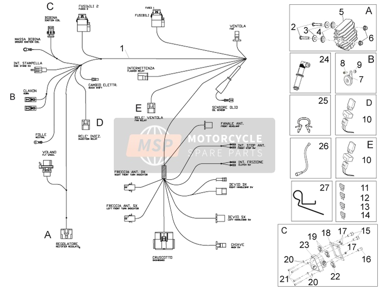 Aprilia Rs 125 Wiring Diagram Aprilia Rs4 125 4t 2016 Spare Parts Msp Aprilia Rs 125 Wiring Diagram Aprilia Rs4 125 4t 2016 Spare Parts Msp