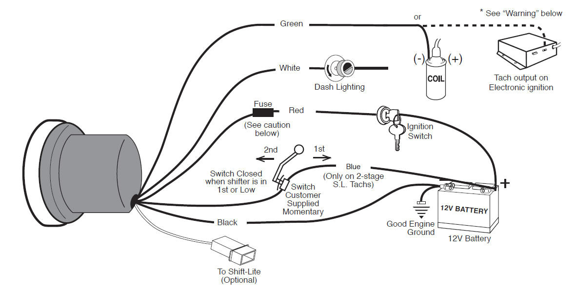 Autogage by Autometer Wiring Diagram Tach Wire Diagram Wiring Diagrams Second Autogage by Autometer Wiring Diagram Tach Wire Diagram Wiring Diagrams Second