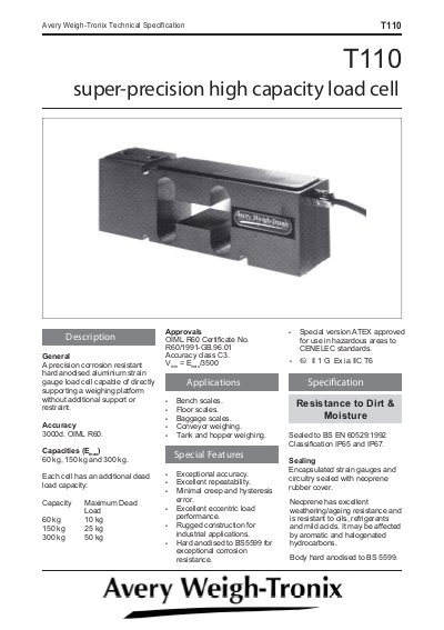 Avery Weigh Tronix Wiring Diagram T110 2 Avery Weigh Tronix Wiring Diagram T110 2
