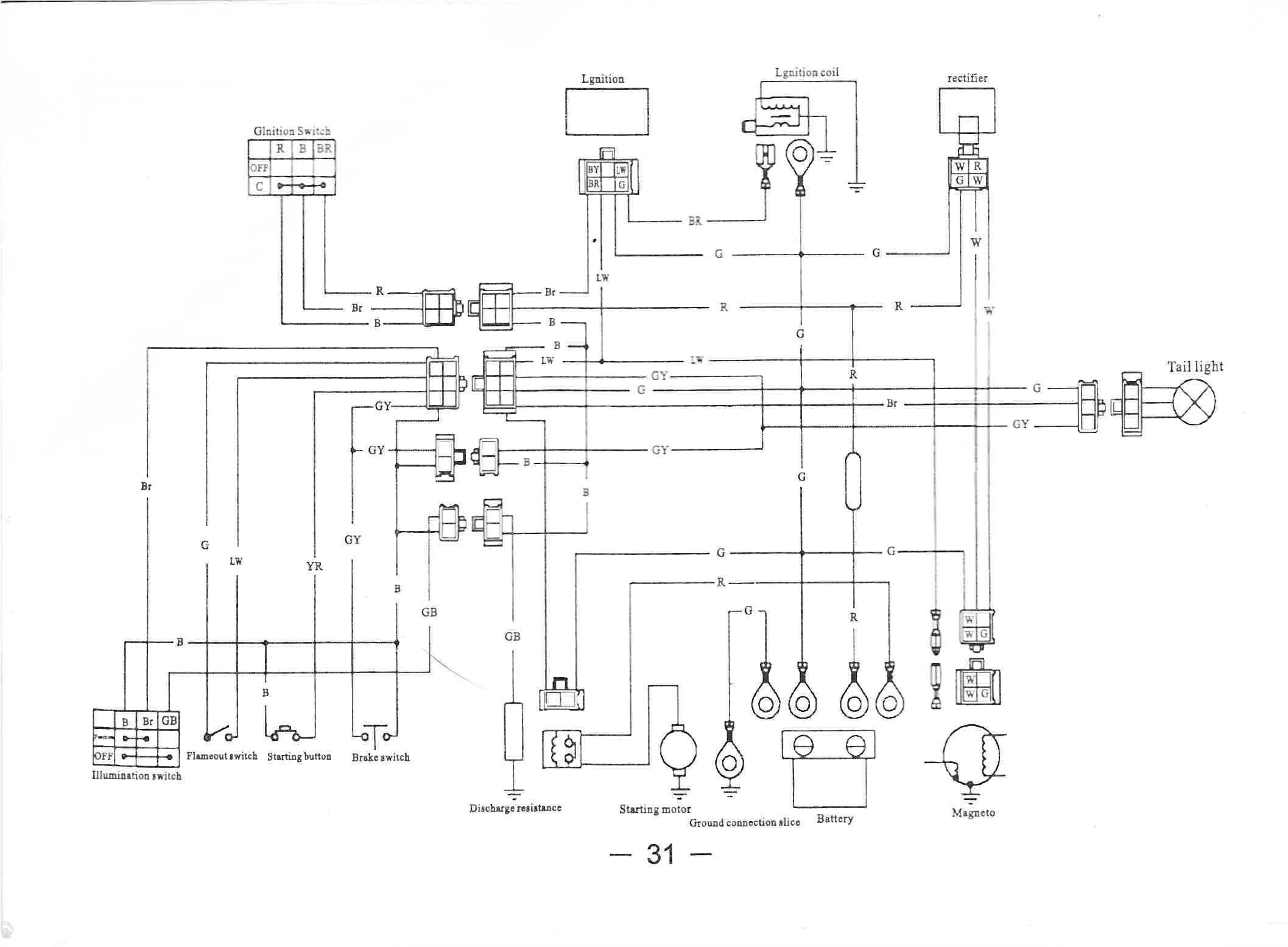 Baja 50 atv Wiring Diagram Hensim 50cc Wire Diagram Wiring Diagram List