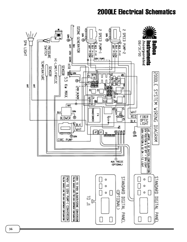 Balboa Pump Wiring Diagram Generic Install Manual4
