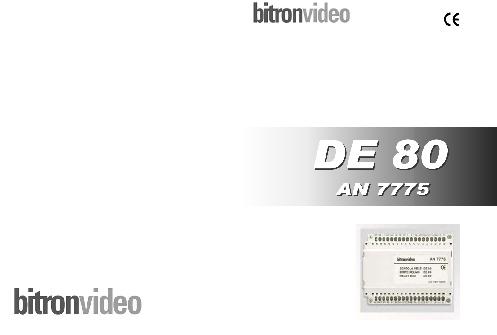 Bitron Intercom Wiring Diagram Pagine Continue 175555 11 An7775 Bitron Intercom Wiring Diagram Pagine Continue 175555 11 An7775