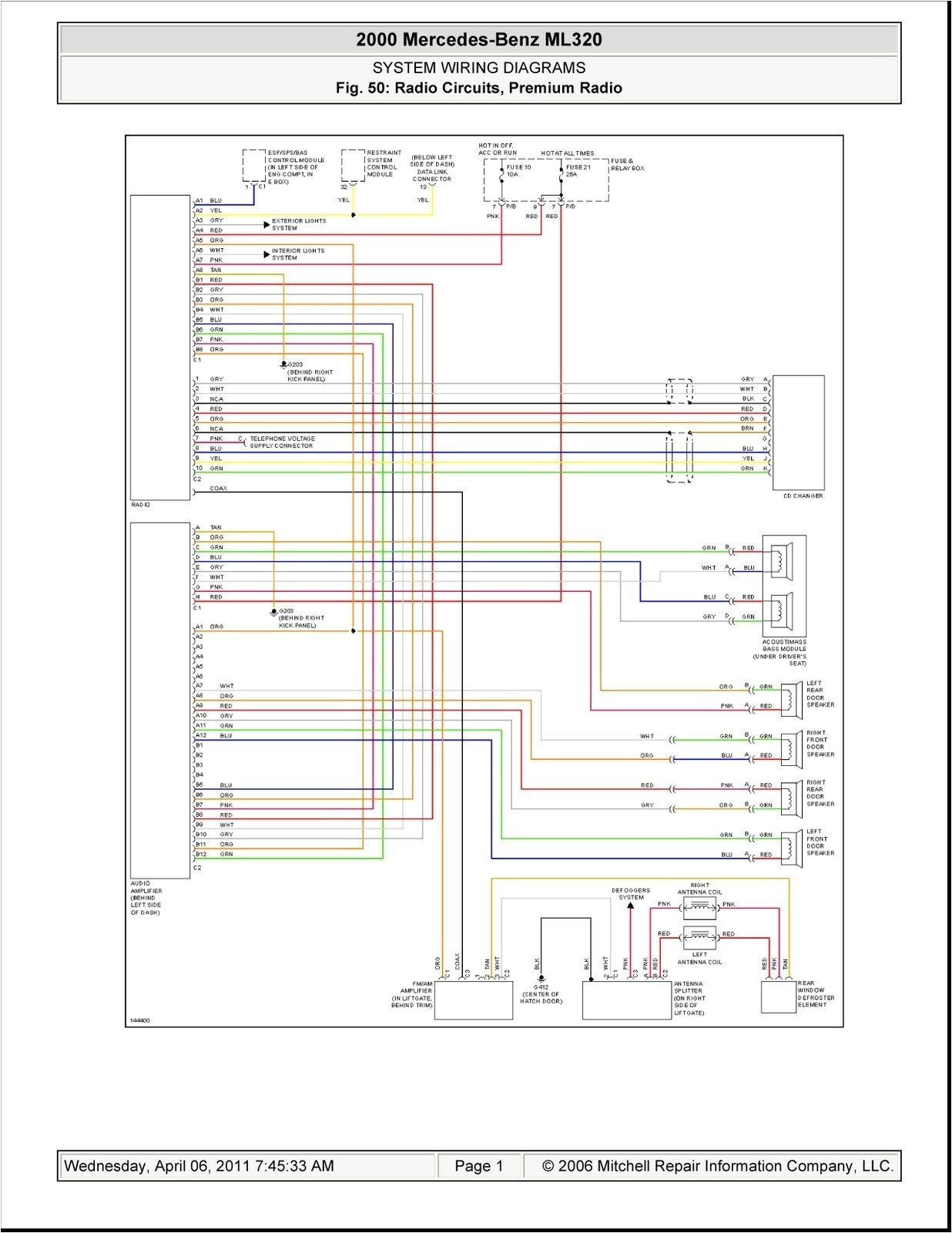 Blaupunkt San Antonio 640 Wiring Diagram W163 Wiring Diagram Wiring Diagram Autovehicle