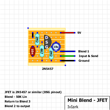 Blend Pot Wiring Diagram Guitar Fx Layouts Mini Jfet Blend Blend Pot Wiring Diagram Guitar Fx Layouts Mini Jfet Blend