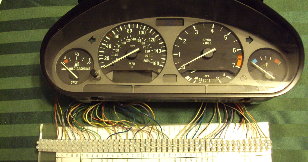 Bmw E36 Instrument Cluster Wiring Diagram Bmw E36 Cluster Wiring Wire Diagram Here