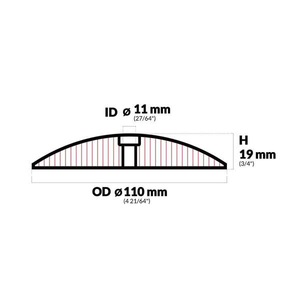 Boat Anode Wiring Diagram Zinc Alloy Rudder Trim Tab Disc Anode 4 5 16 110mm Pair
