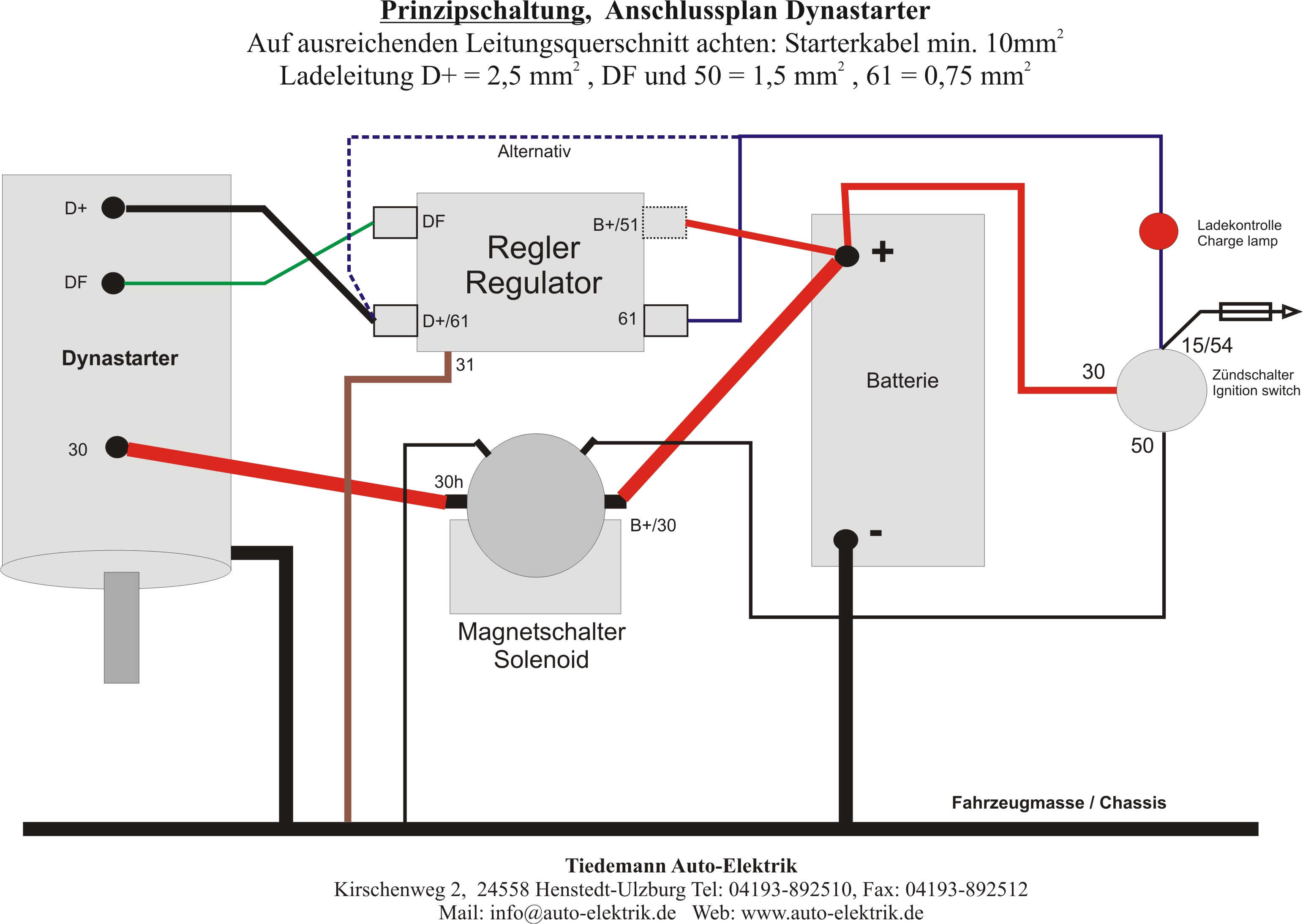 Bosch 6000 Wiring Diagram Tiedemann Auto Elektrik