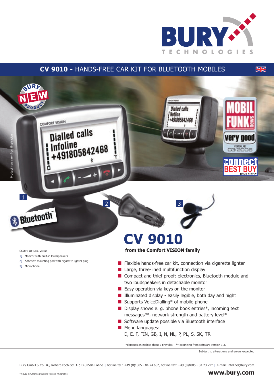 Bury Car Kit Wiring Diagram Thb Bury Cv 9010 User Manual 2 Pages Bury Car Kit Wiring Diagram Thb Bury Cv 9010 User Manual 2 Pages