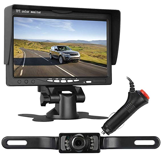 Car Tft Lcd Monitor Wiring Diagram Amazon Com Leekooluu Backup Camera and 7 Monitor System for Car Car Tft Lcd Monitor Wiring Diagram Amazon Com Leekooluu Backup Camera and 7 Monitor System for Car