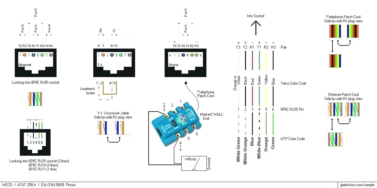 Cat 3 Telephone Wiring Diagram Cat 5b Wiring Diagram Malochicolove Com