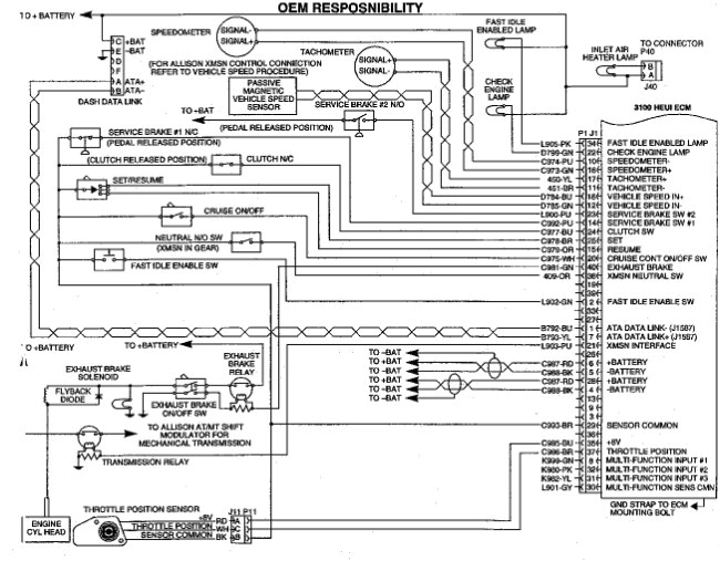 Cat 40 Pin Ecm Wiring Diagram 3126 Caterpillar Engine Diagram Wiring Diagram List