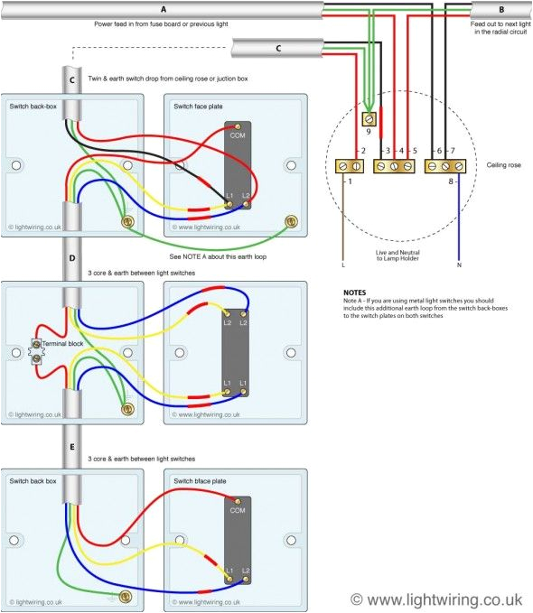 Ceiling Wiring Diagram Three Way Light Switching Old Cable Colours Light Wiring U K Ceiling Wiring Diagram Three Way Light Switching Old Cable Colours Light Wiring U K