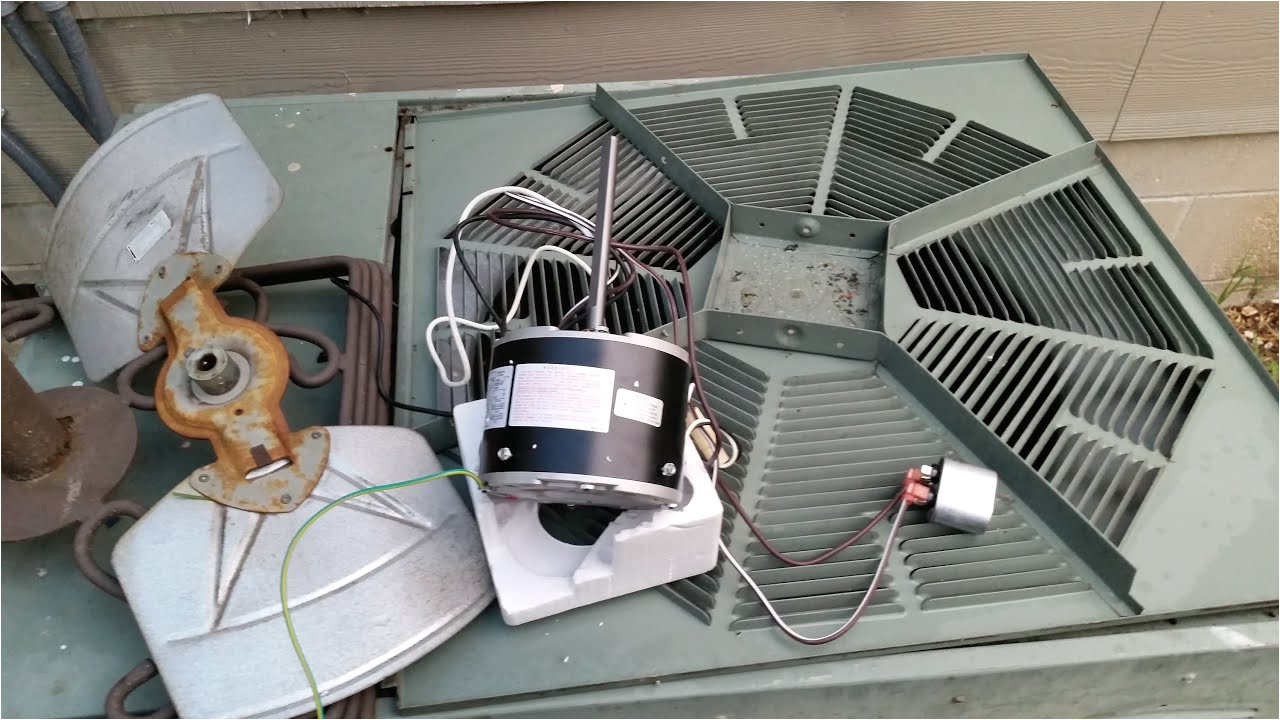 Century Condenser Fan Motor Wiring Diagram Replace Rheem A C Condenser Fan Motor No Skill Needed Century Condenser Fan Motor Wiring Diagram Replace Rheem A C Condenser Fan Motor No Skill Needed