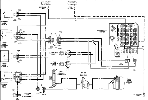Chevy 4×4 Actuator Wiring Diagram Chevy 4×4 Wiring Diagram Wiring Diagram Autovehicle