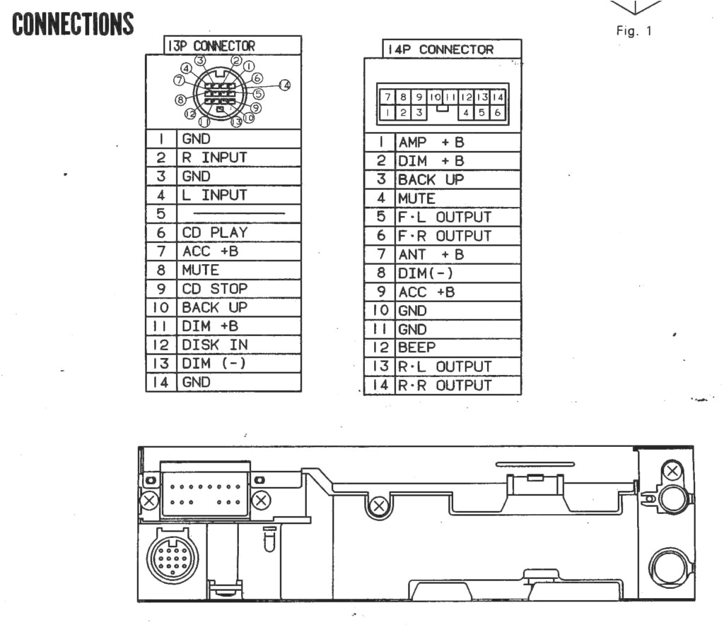 Clarion Amp Wiring Diagram Clarion Cmd4 Wiring Diagram Wiring Library