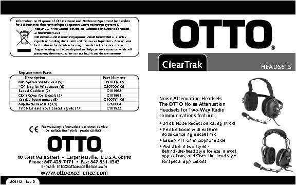 Clear Com Headset Wiring Diagram Manuals