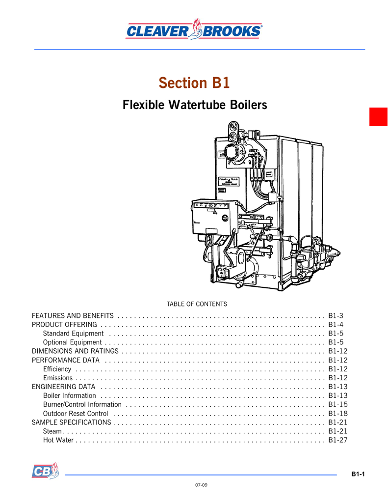 Cleaver Brooks Boiler Wiring Diagram B1 Flx Fm Kf Industrials Manualzz Com