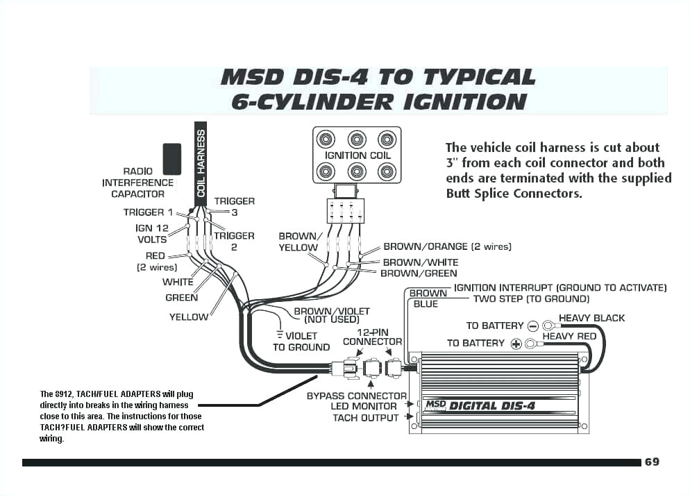 Coil On Plug Wiring Diagram Msd Dis 4 Wiring Diagram Wiring Diagram