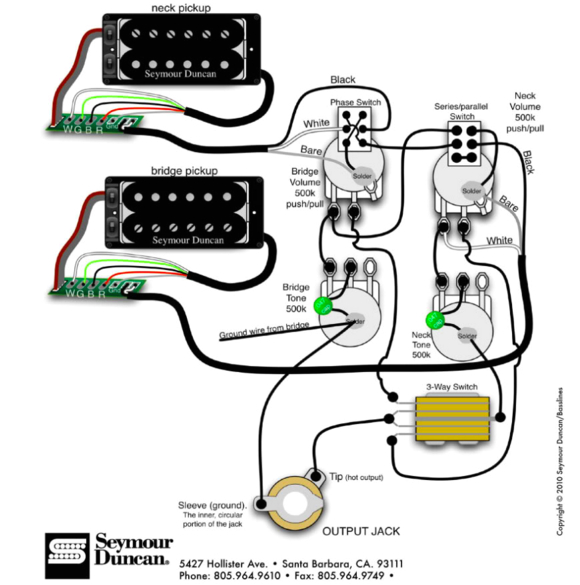 Coil Tap Wiring Diagram Push Pull the Pagey Project Phase 2 An Insanely Versatile Les Paul