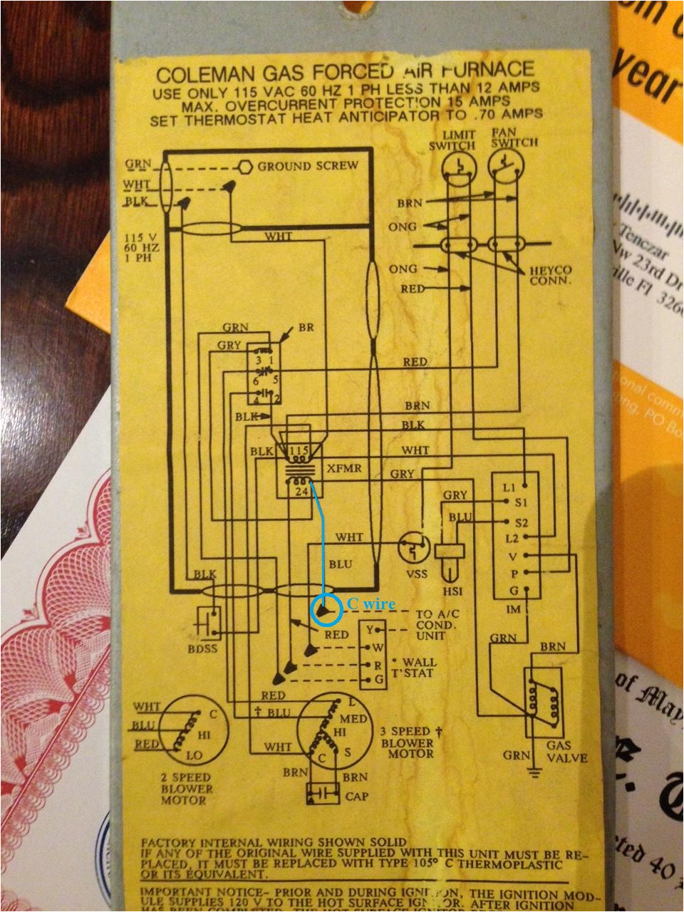 Coleman Mobile Home Furnace Wiring Diagram Coleman Air Handler Wiring Diagram Wiring Diagram Centre