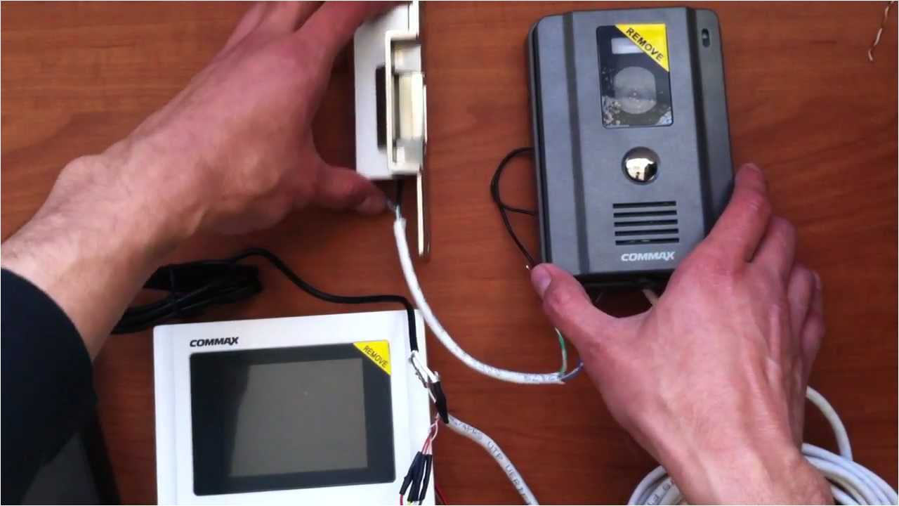 Commax Cdv 35a Wiring Diagram Como Conectar Un Videoportero Commax Instalacion De Videoportero