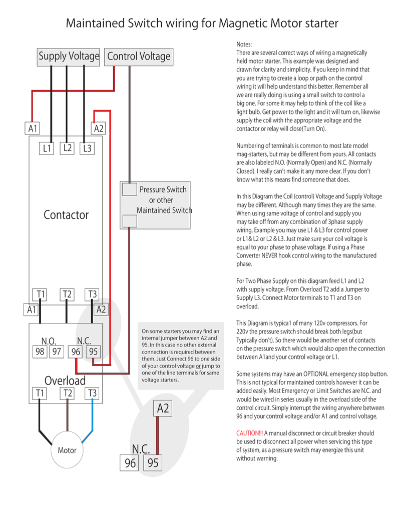 Contactor Wiring Diagram A1 A2 Wiring Diagram Contactor and Overload Wiring Diagram Technic Contactor Wiring Diagram A1 A2 Wiring Diagram Contactor and Overload Wiring Diagram Technic