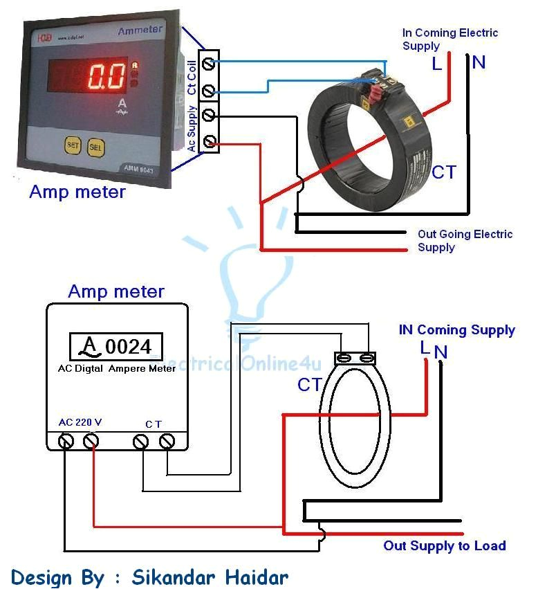 Ct Electric Meter Wiring Diagram Amp Meter Ct Wiring Diagram Wiring Diagram Name