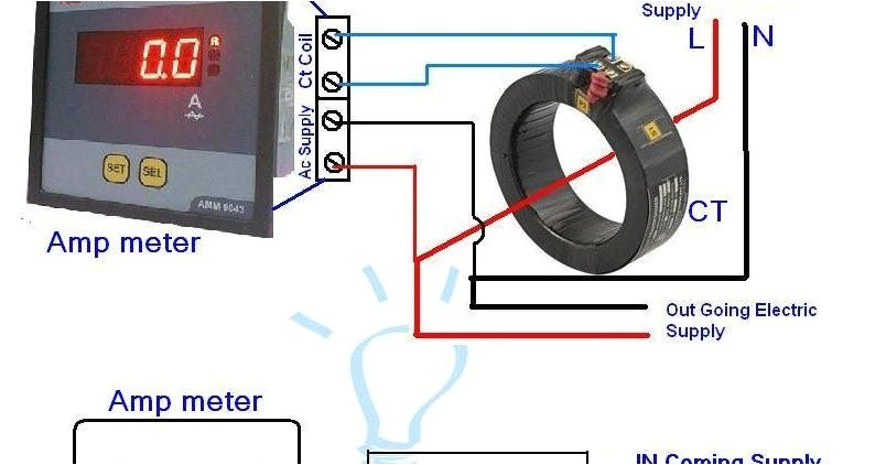 Ct Electric Meter Wiring Diagram Amp Meter Ct Wiring Diagram Wiring Diagram Name