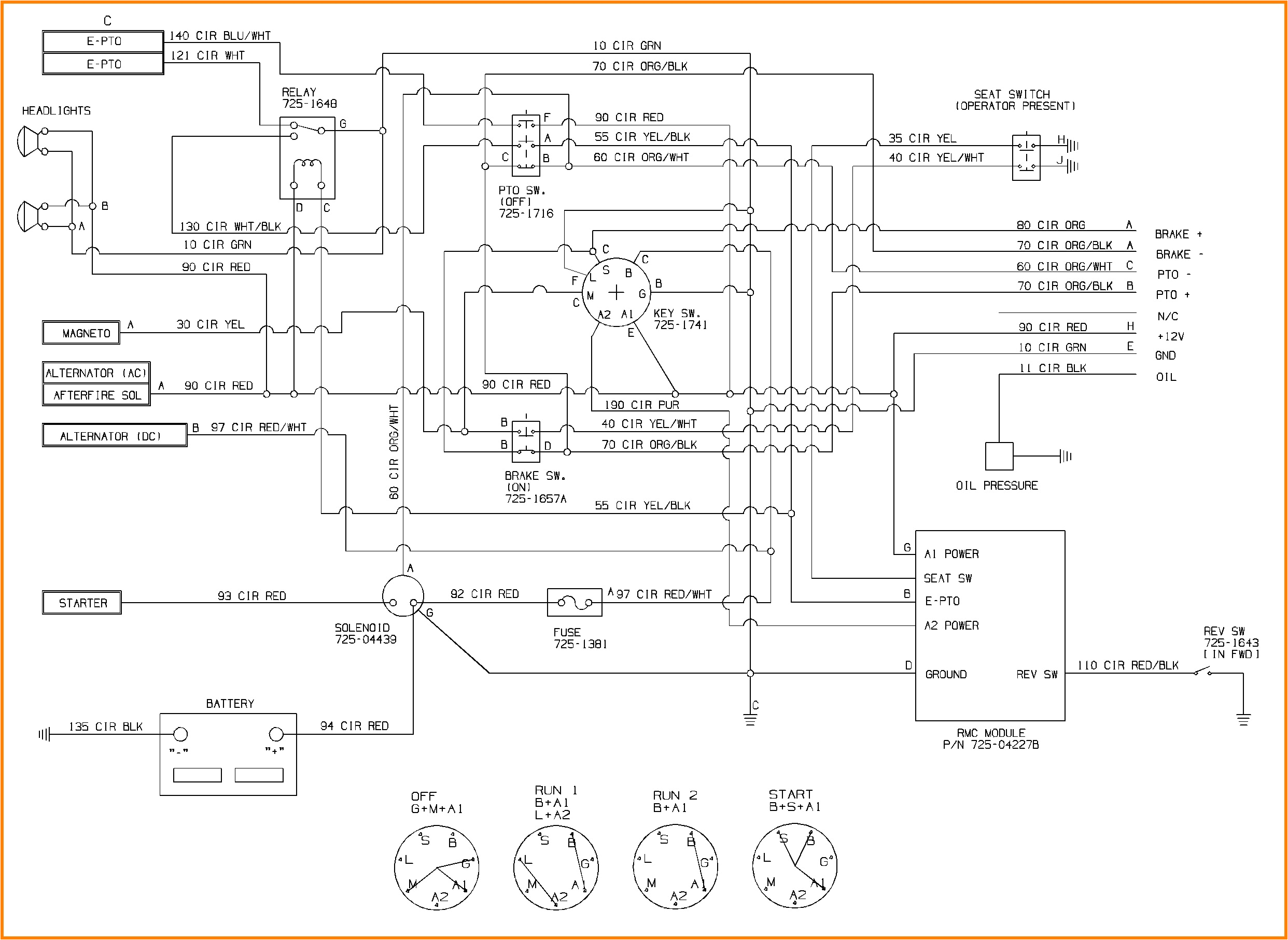 Cub Cadet 125 Wiring Diagram Cub Cadet 1000 Wiring Diagram Wiring Library