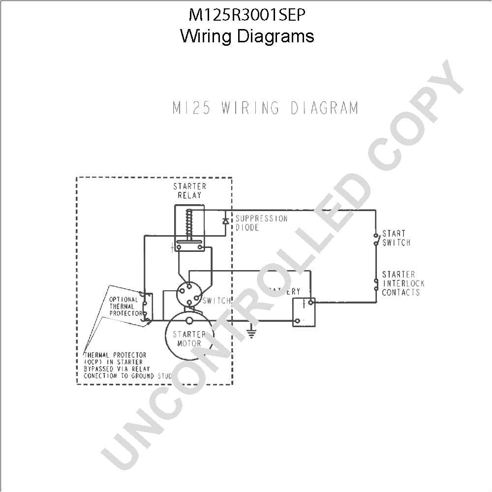 Cummins Starter Wiring Diagram Prestolite Leece Neville