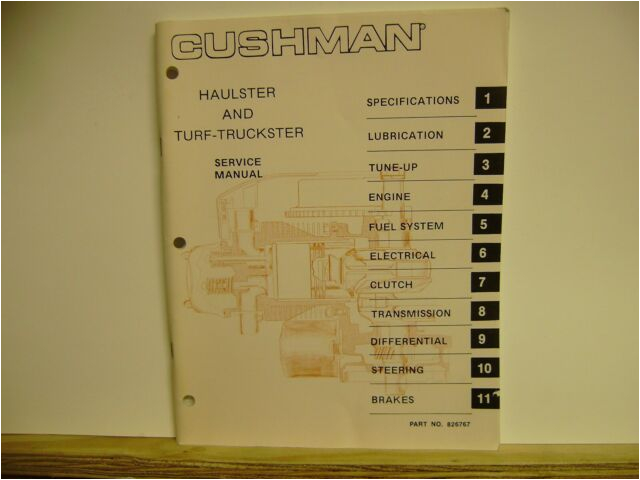 Cushman Turf Truckster Wiring Diagram Cushman Truckster Haulster 1978 1985 Service Manual 826767 Plus 22hp Cushman Turf Truckster Wiring Diagram Cushman Truckster Haulster 1978 1985 Service Manual 826767 Plus 22hp
