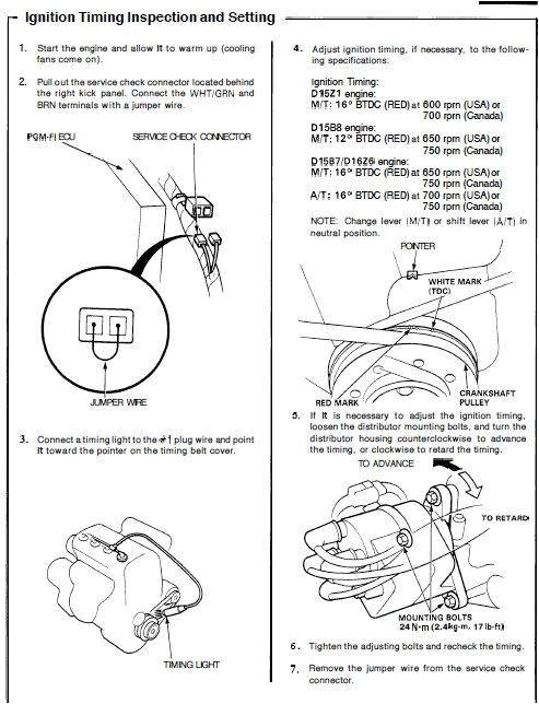 D16z6 Distributor Wiring Diagram D15b7 Engine Diagram Wiring Diagram Expert
