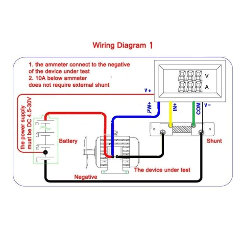 Dc Ammeter Shunt Wiring Diagram Volt Amp Meter Wiring Diagram for Led Wiring Diagram Ebook Dc Ammeter Shunt Wiring Diagram Volt Amp Meter Wiring Diagram for Led Wiring Diagram Ebook