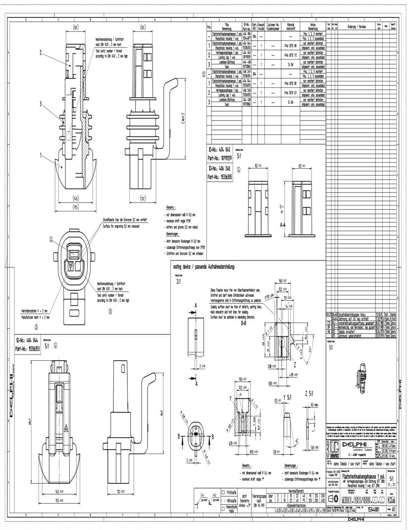 Delphi Pa66 Wiring Diagram 186413678 Automotive Connectors Datasheets Mouser Delphi Pa66 Wiring Diagram 186413678 Automotive Connectors Datasheets Mouser