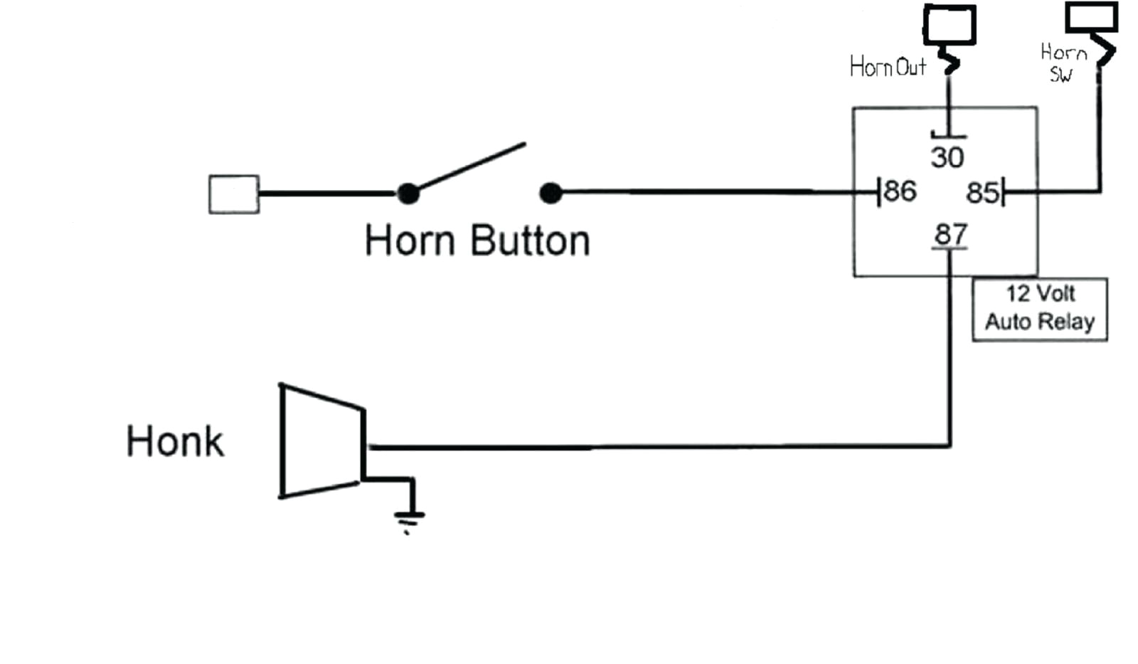 Dixie Air Horn Wiring Diagram 12v for Horn Power High Current 30 to Horn Ignore their Diagram Dixie Air Horn Wiring Diagram 12v for Horn Power High Current 30 to Horn Ignore their Diagram