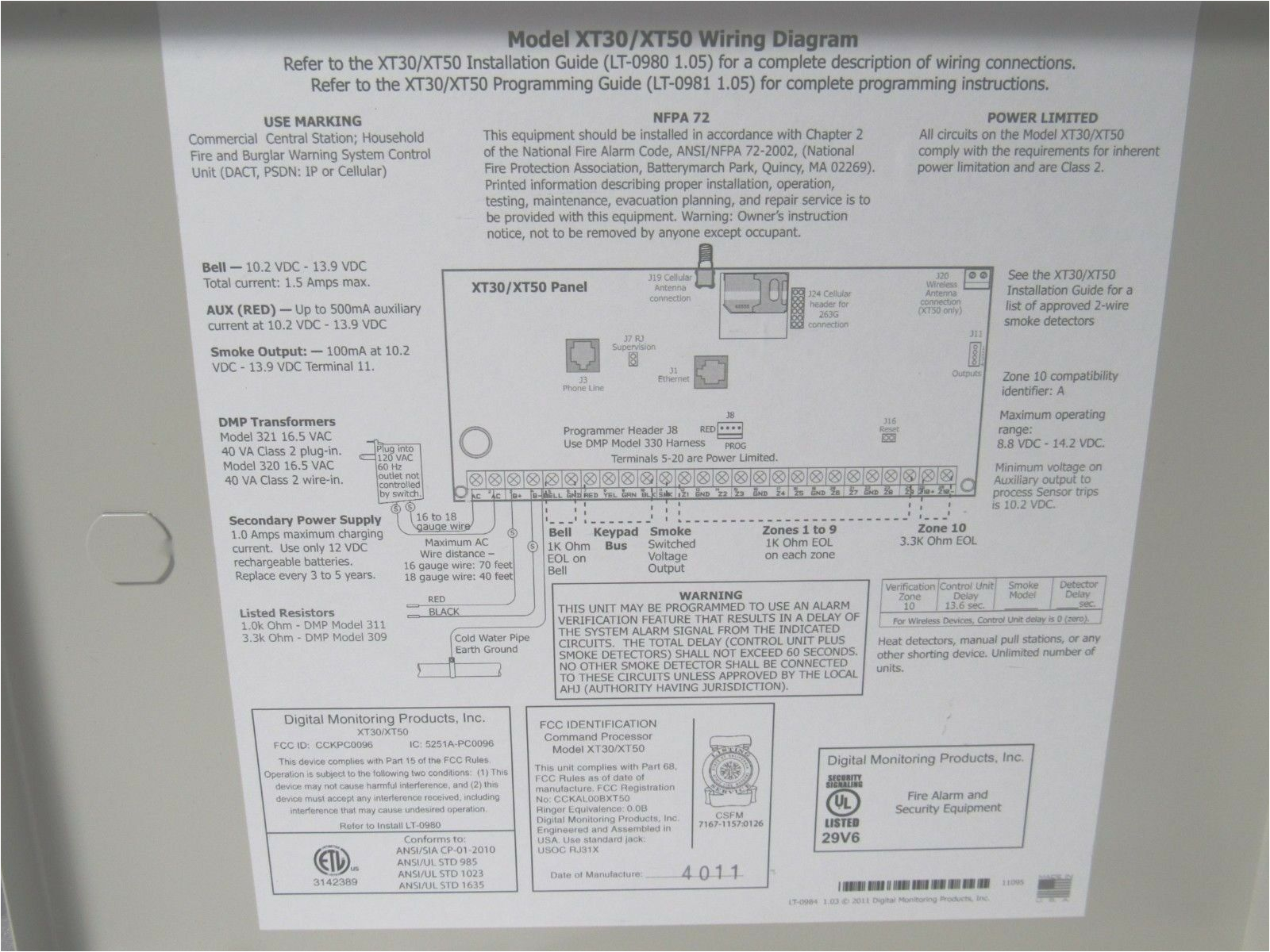 Dmp Xt 50 Wiring Diagram Dmp Xt50dns G Panel with Dialer and Network Communication Options Dmp Xt 50 Wiring Diagram Dmp Xt50dns G Panel with Dialer and Network Communication Options
