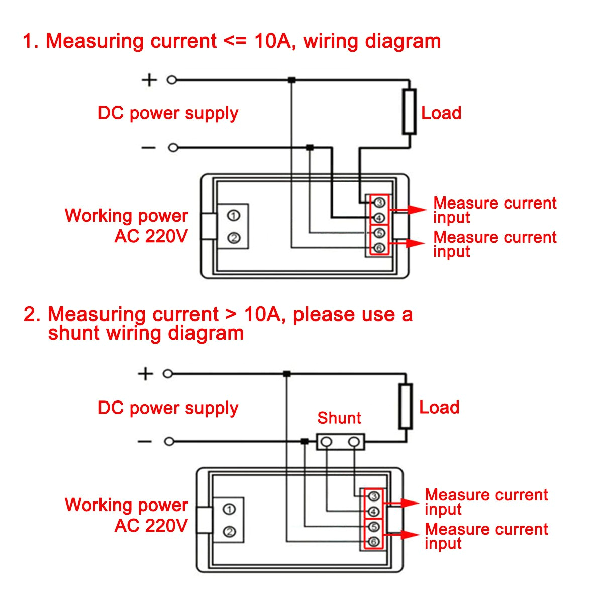 Drok Wiring Diagram Deok Digital Dc Voltmeter Amperemeter 199 9 V Amazon De Elektronik Drok Wiring Diagram Deok Digital Dc Voltmeter Amperemeter 199 9 V Amazon De Elektronik
