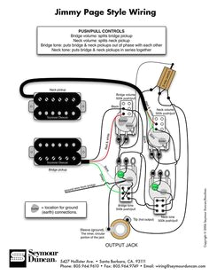 Duncan Wiring Diagrams 17 Best Wiring Diagrams Images In 2019