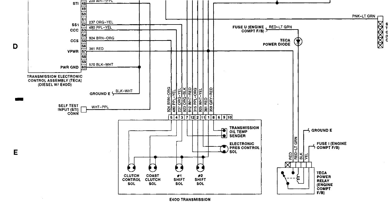 E4od Wiring Diagram 1991 ford E 350 E4od Wiring Diagram Wiring Diagram Fascinating E4od Wiring Diagram 1991 ford E 350 E4od Wiring Diagram Wiring Diagram Fascinating