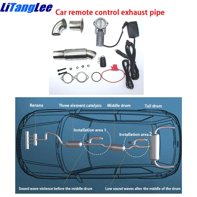 Electric Cutout Wiring Diagram Litanglee Car Remote Control Exhaust Pipe Car Muffler Adjust Car Electric Cutout Wiring Diagram Litanglee Car Remote Control Exhaust Pipe Car Muffler Adjust Car