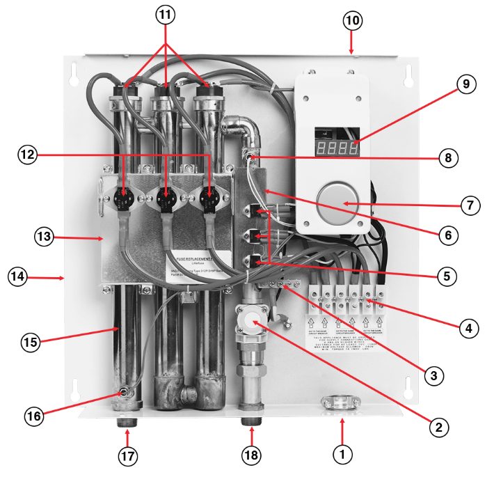 Electric Hot Water Heater Wiring Diagram Parts Diagram Ecosmart
