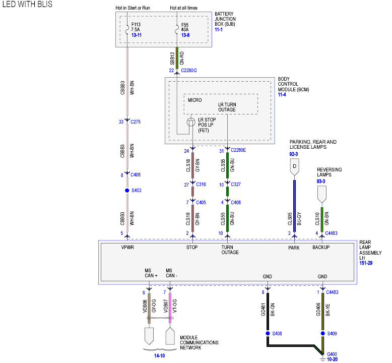 F250 Tail Light Wiring Diagram 2003 ford F 250 Tail Light Wiring Wiring Diagram List